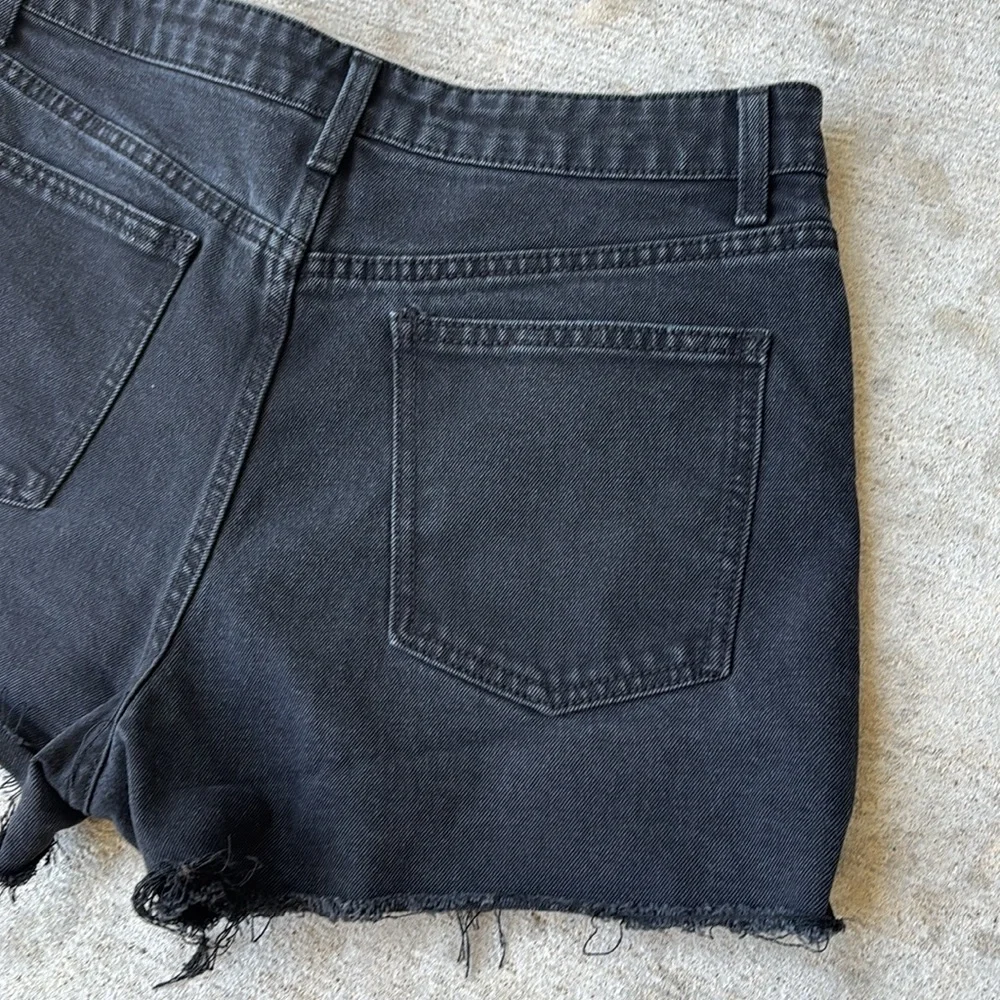 No Boundaries Black Wash Jean Shorts